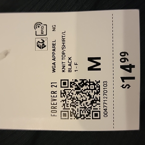 Stretch V Neck Long Sleeve - Picture 2 of 2